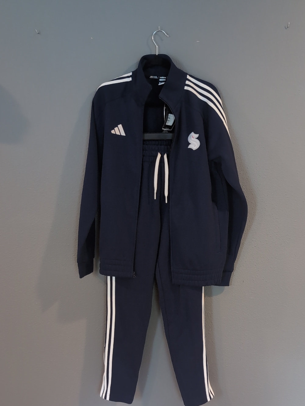 Seattle Kraken track suit By Adidas
